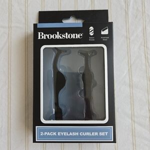 NEW Brookstone 2-Pack Eyelash Curler Set